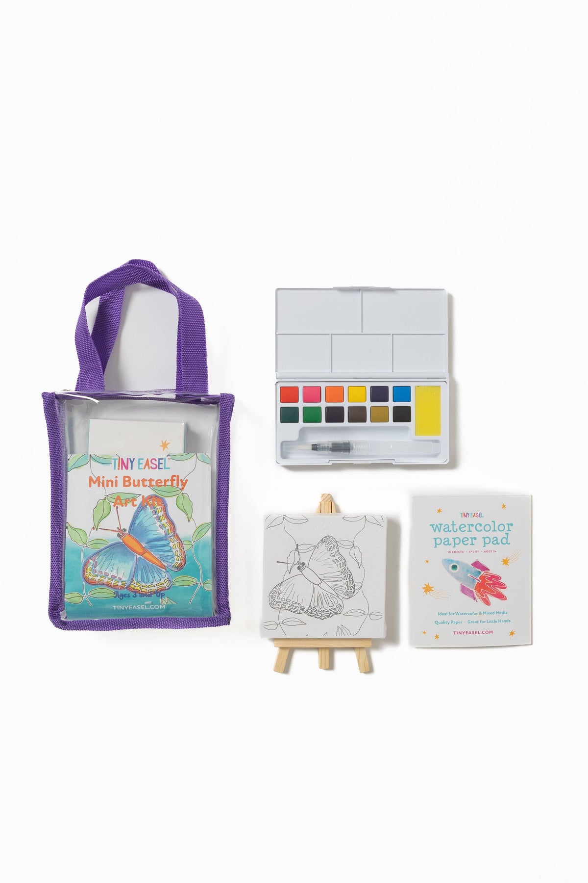 Tiny Easel - Mini Art Kits: Mini Lizard Art Kit