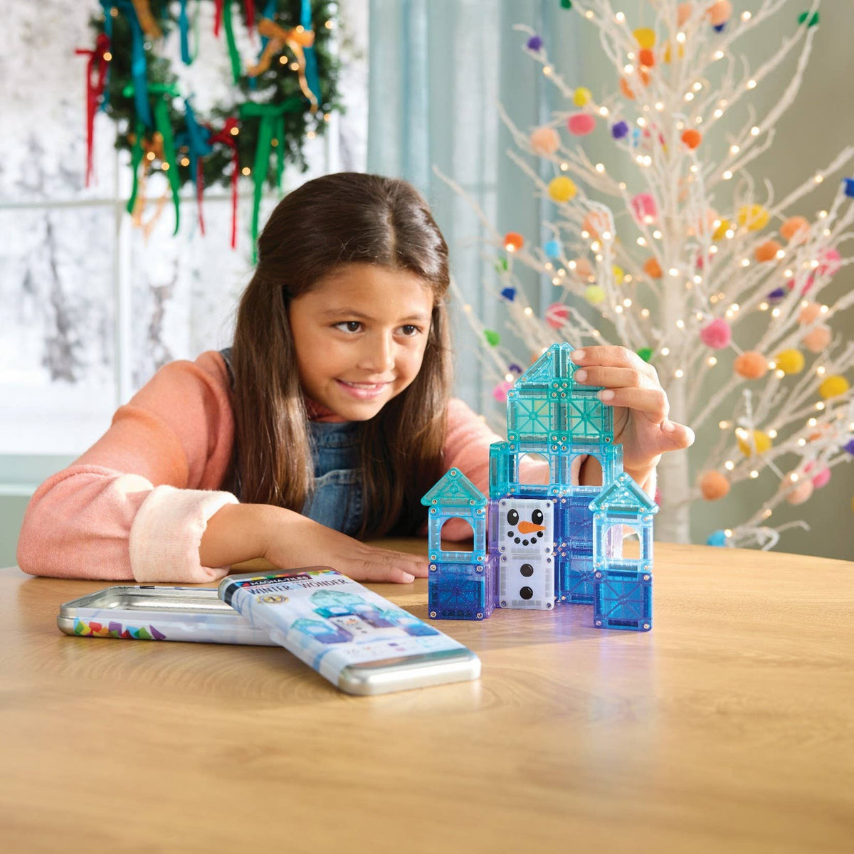 Magna-Tiles - Magna-Tiles Winter Wonder 26-Piece Travel Set