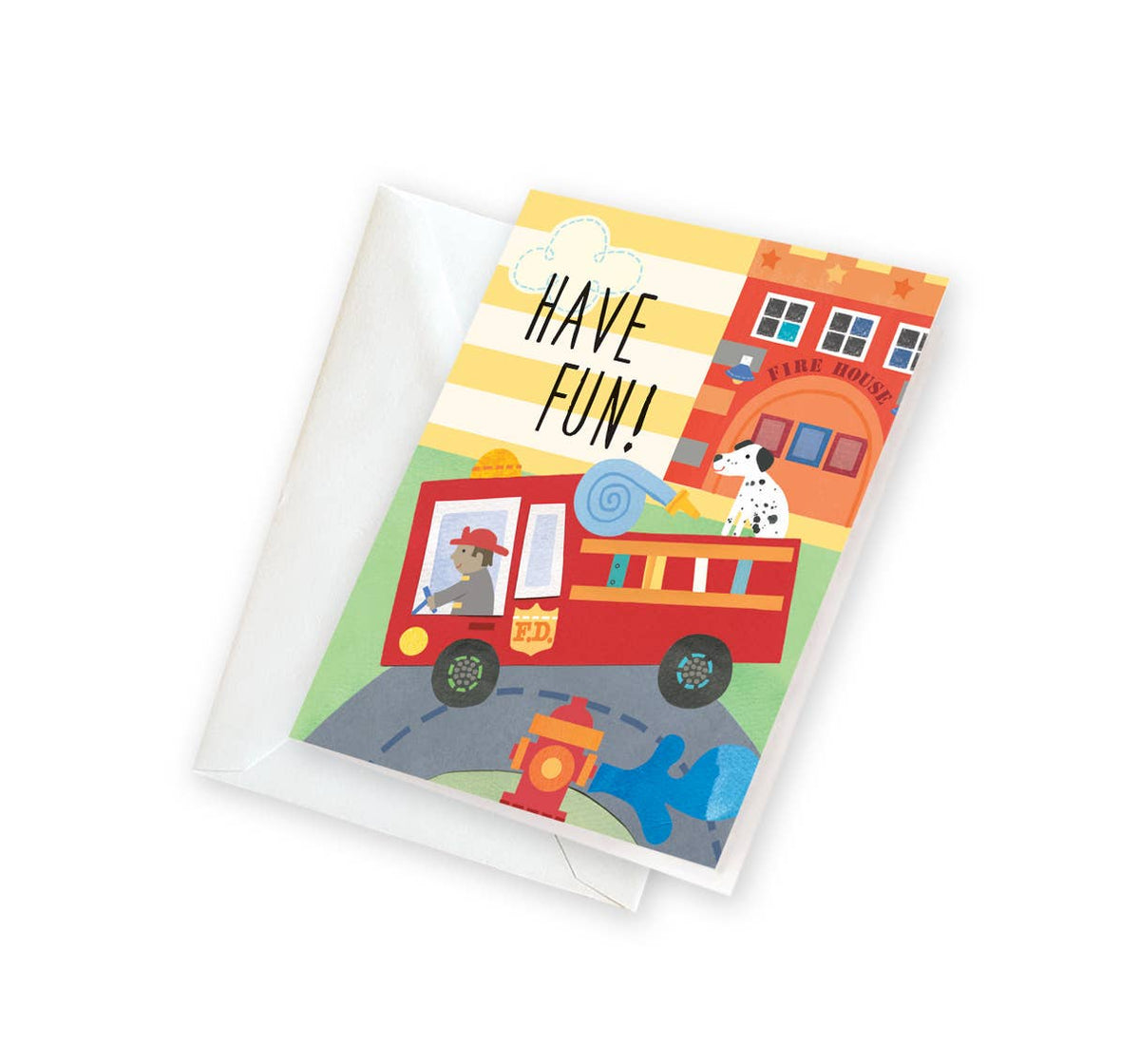 GINA B DESIGNS - Gift Enclosures - Firetruck and Hydrant