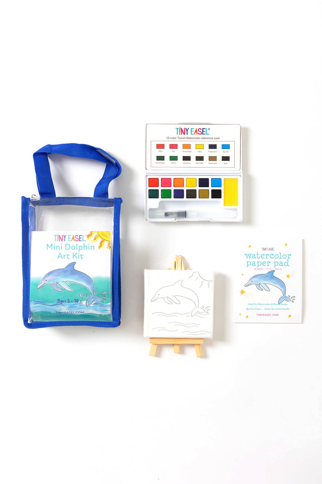 Tiny Easel - Mini Art Kits: Mini Lizard Art Kit