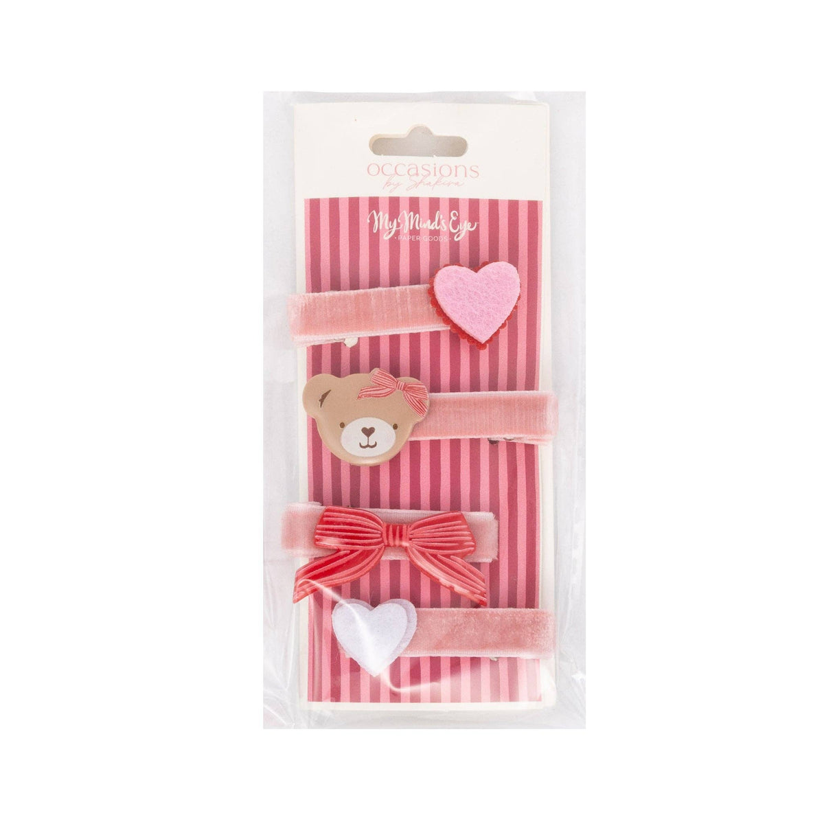 Occasions Beary Loved Hair Clips