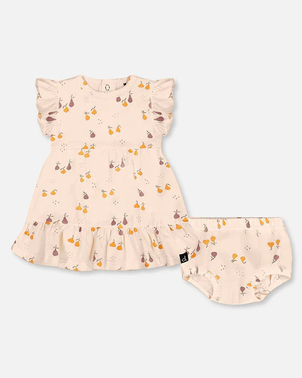 Pear Dress &amp; Bloomer Set