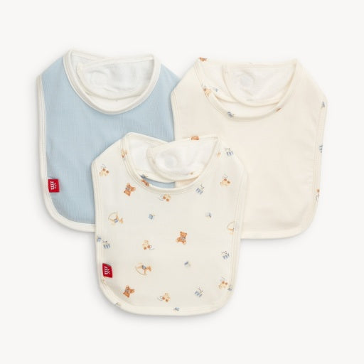 LULLABY LANE MODAL BIB 3-PACK