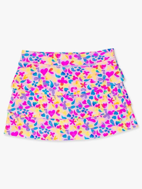 Vibrant Neon Active Skort