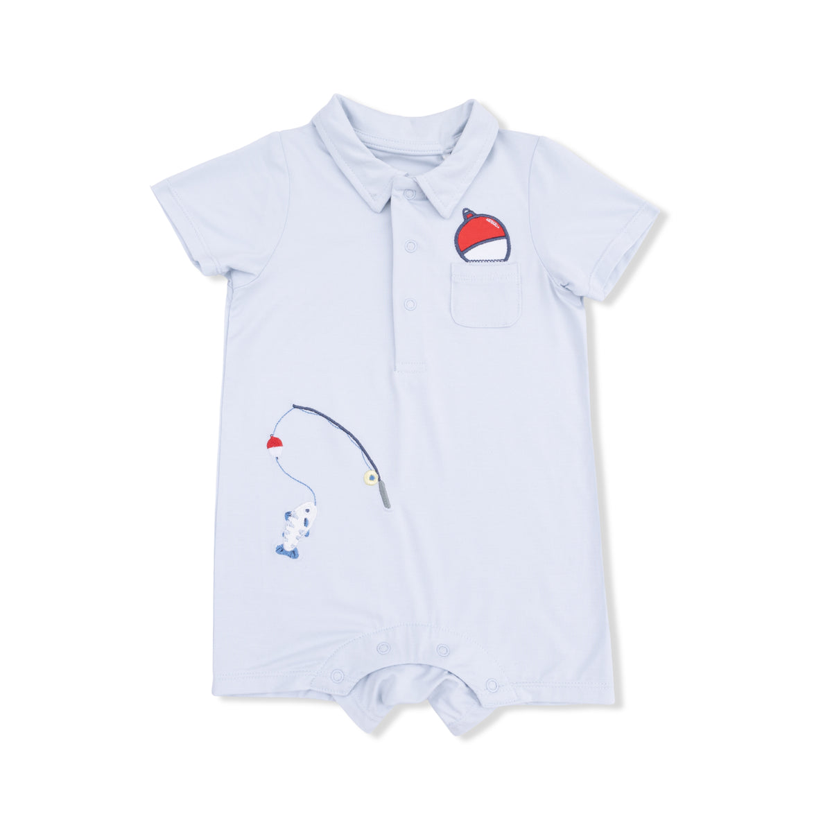 Gone Fishing Polo Shortie