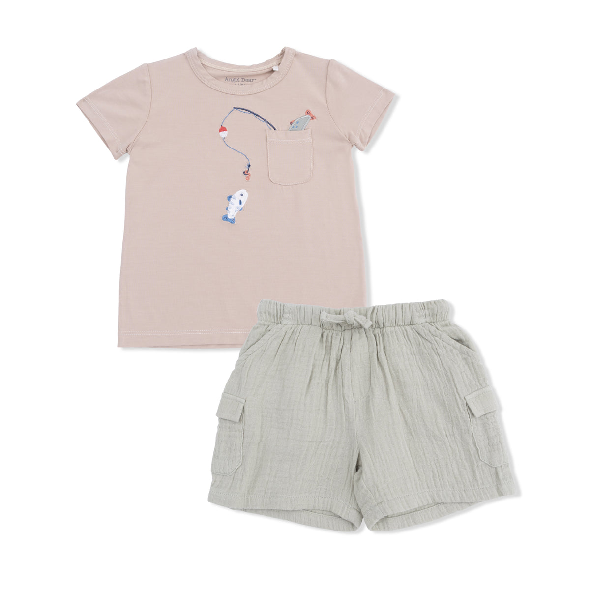 Crew Neck Tee Set