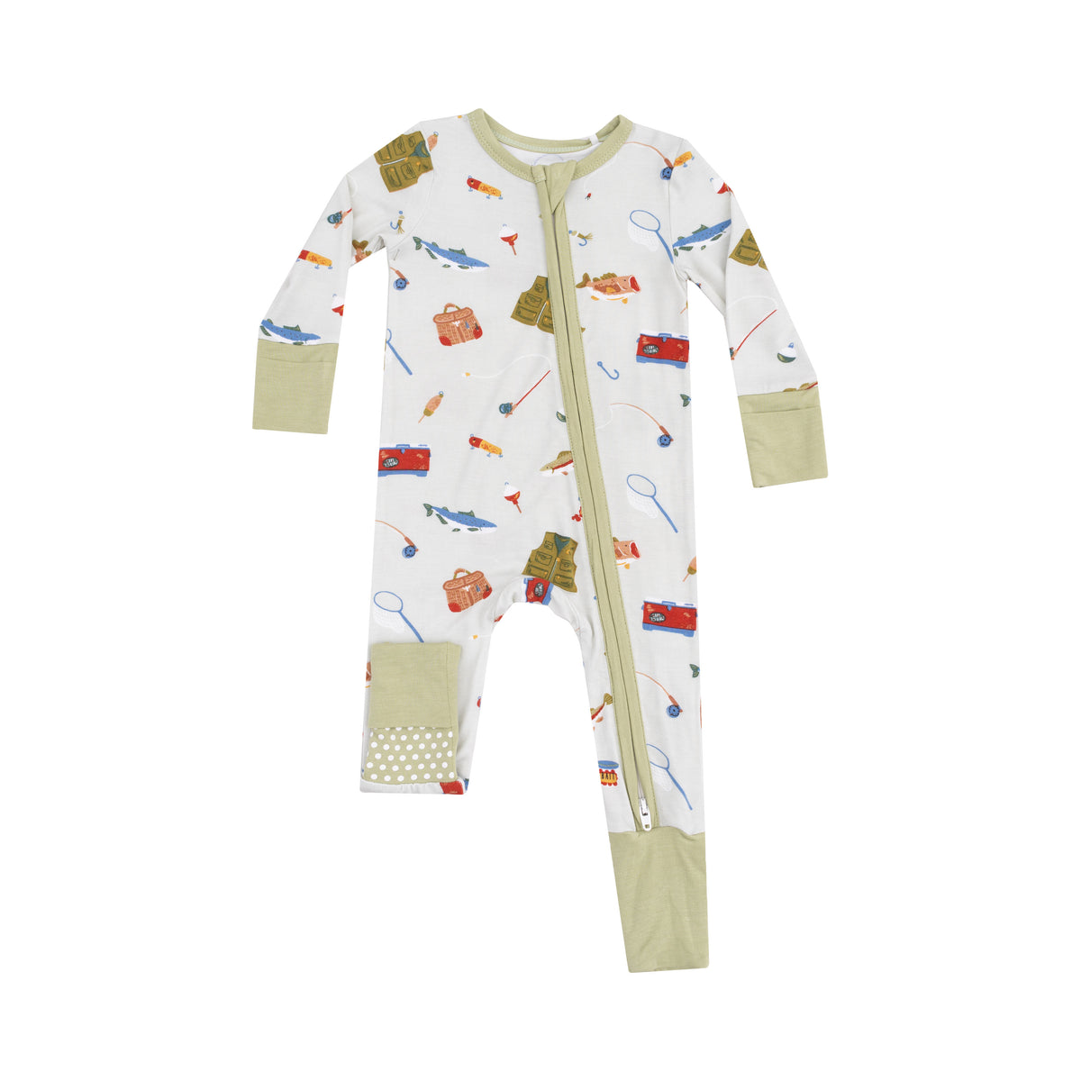 Fishing Things 2 Way Zipper Romper