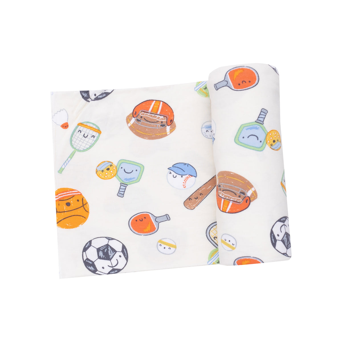 Sports Ball Friends Swaddle Blanket