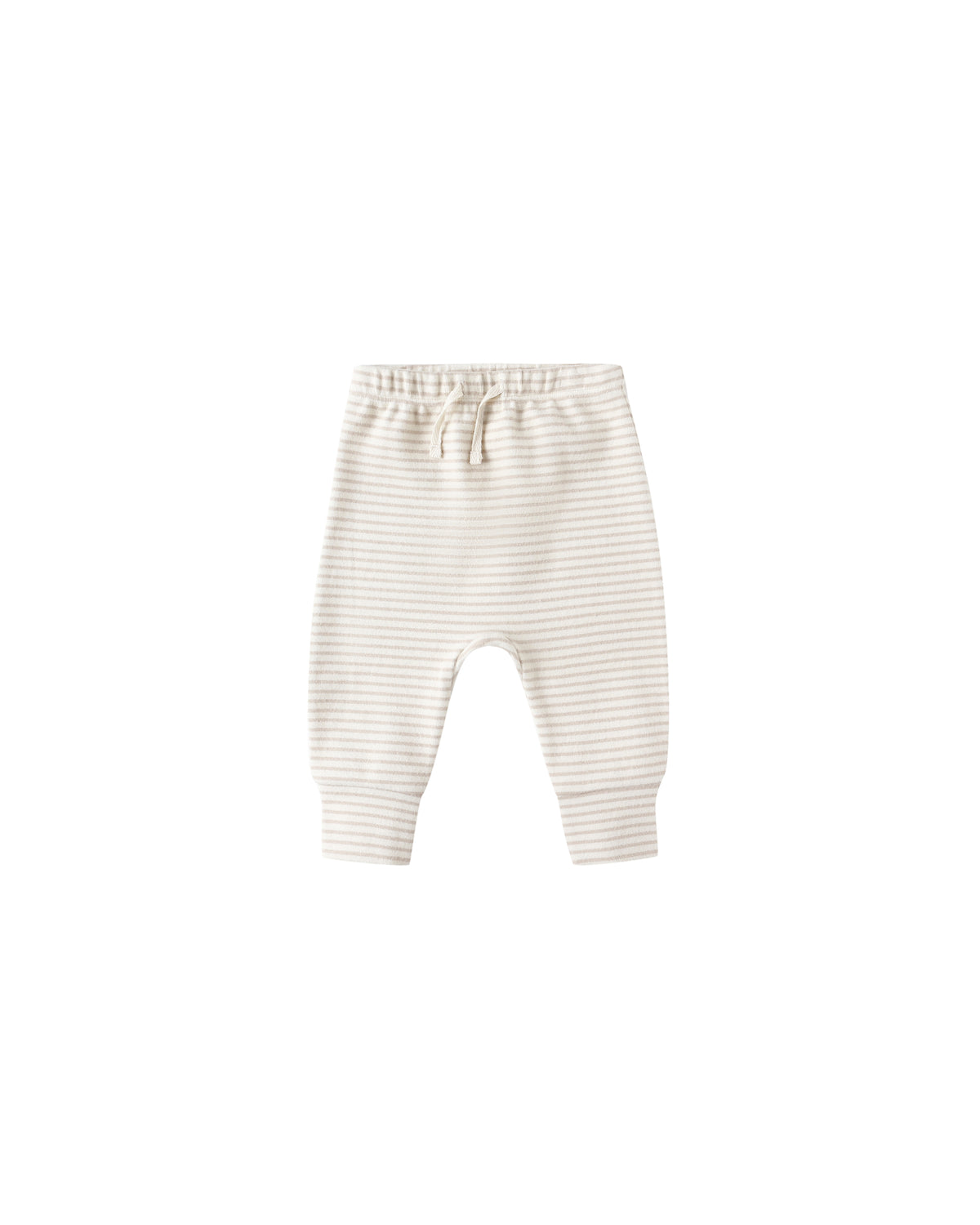 DRAWSTRING PANT || OAT MICRO STRIPE
