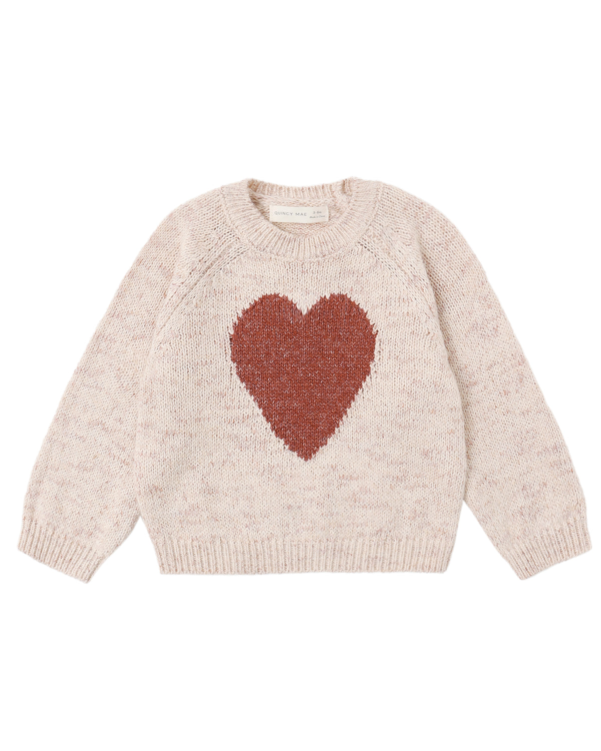 KNIT SWEATER RED HEART