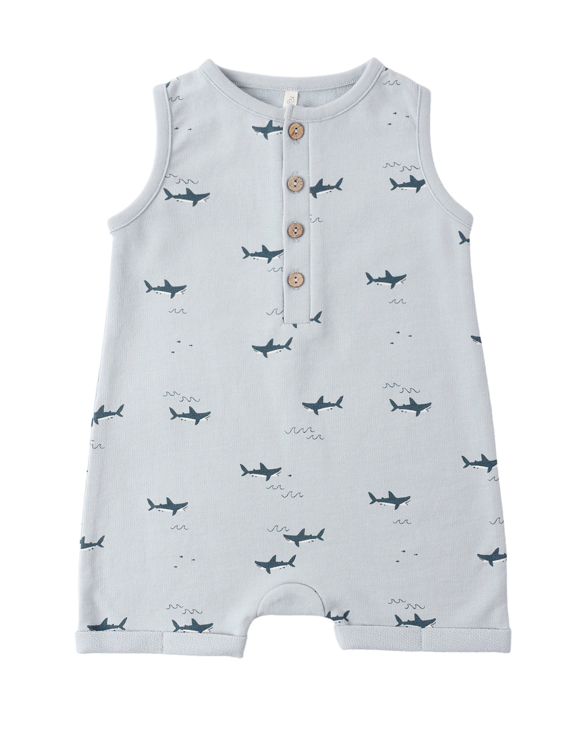 DAVIS ROMPER || SHARKS