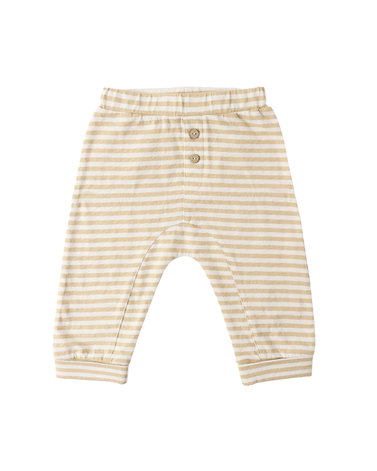 BABY CRU PANT || BUTTERSCOTCH STRIPE