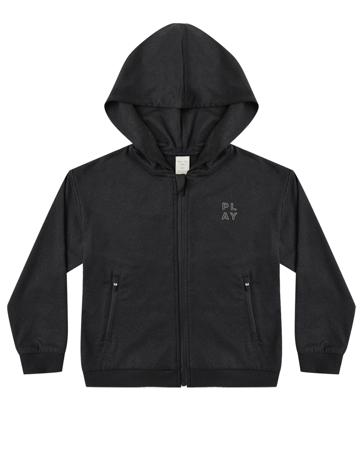 TECH HOODIE || HEATHERED BLACK