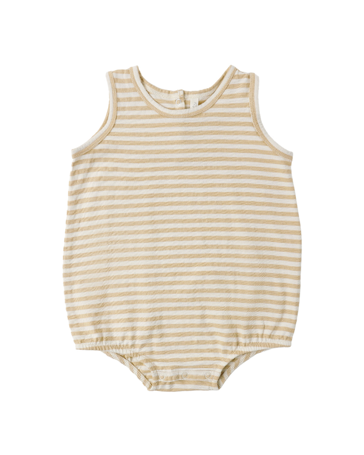 BUBBLE ONESIE || BUTTERSCOTCH STRIPE