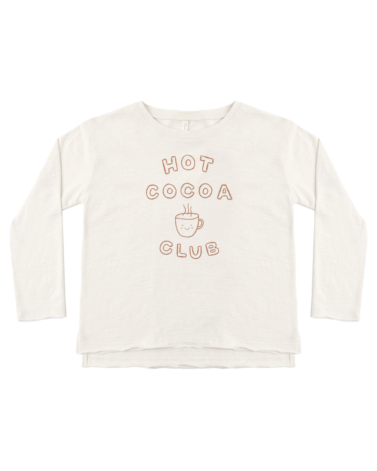 RAW EDGE LS TEE || HOT COCOA CLUB