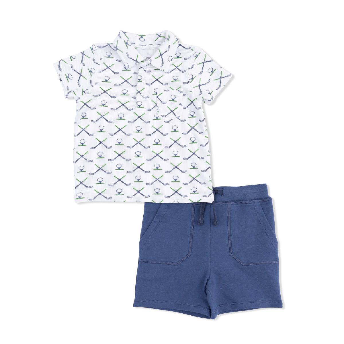 Golf Polo Short Set