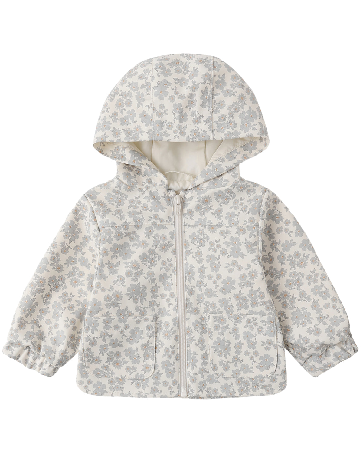 RAIN COAT || BLUE FLORAL