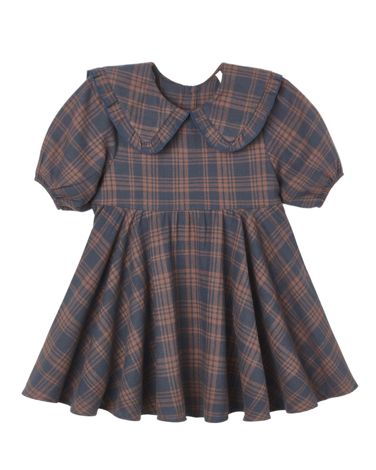 CAMILLE DRESS || MIDNIGHT PLAID