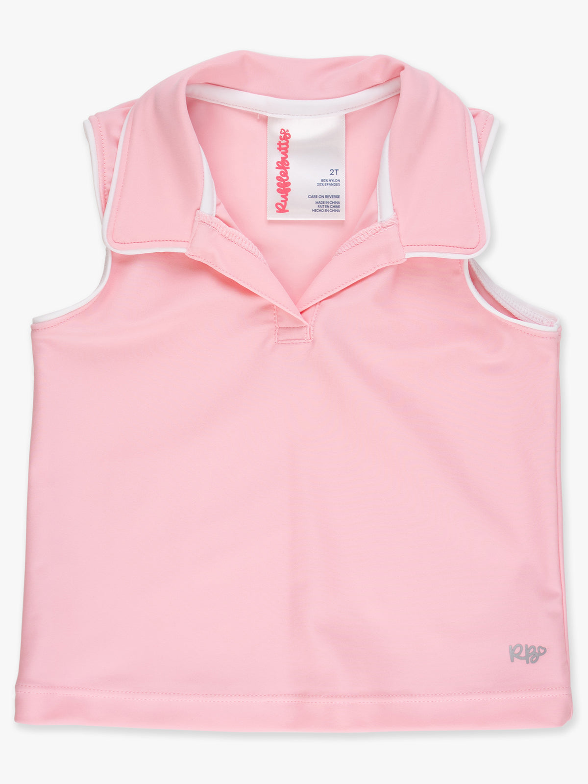 Pink Polo Active Top