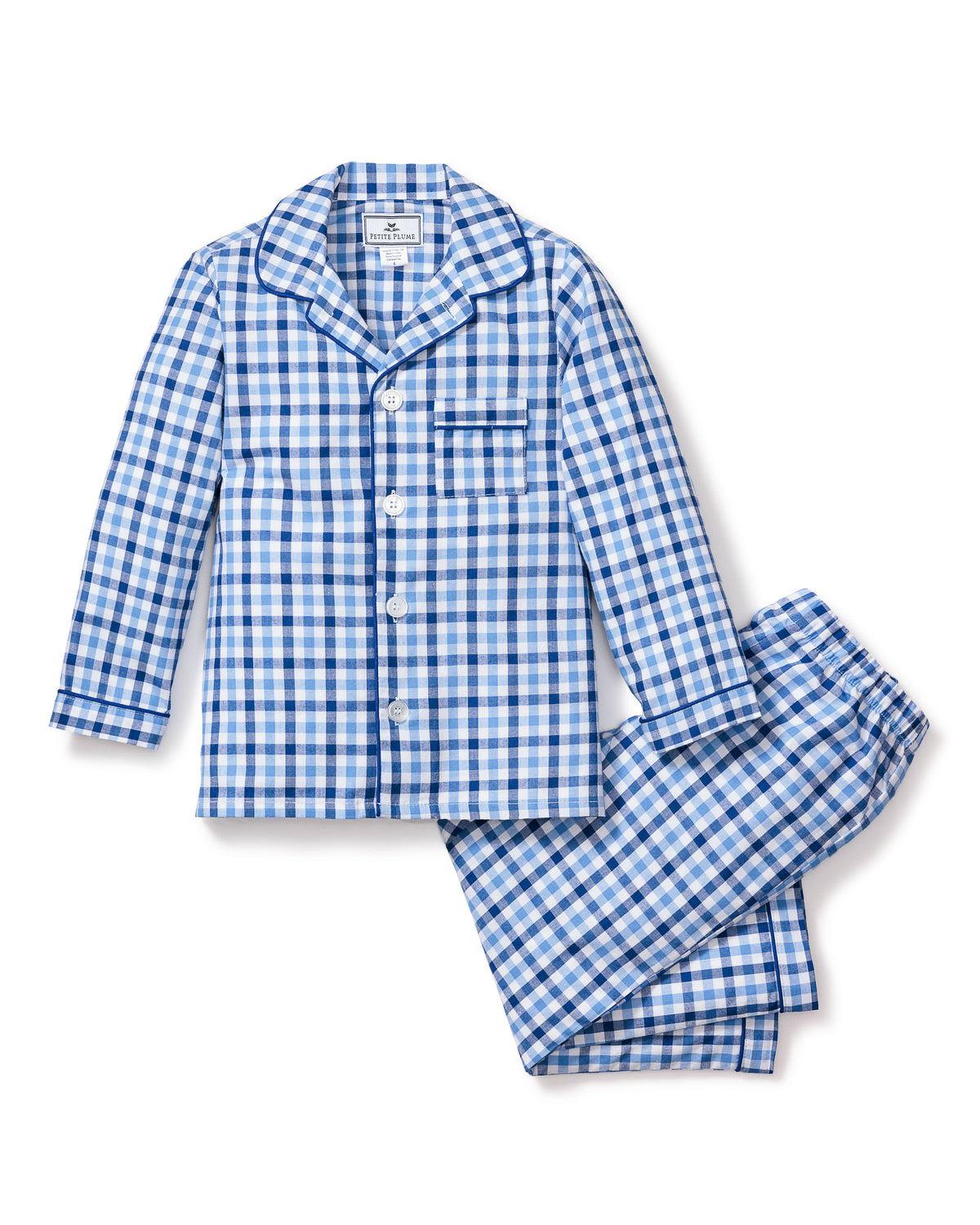 Gingham Pajama Set