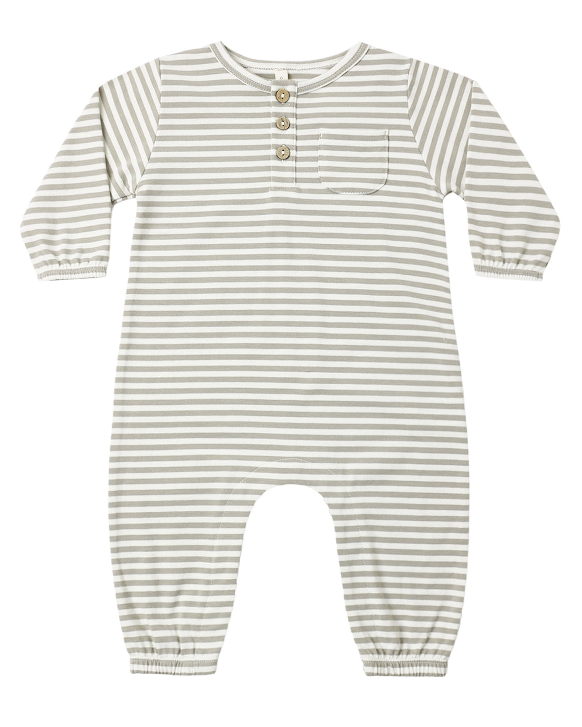 LS POCKET JUMPSUIT || LAUREL STRIPE