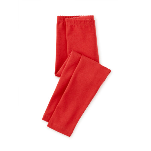 Solid Rhubarb Leggings