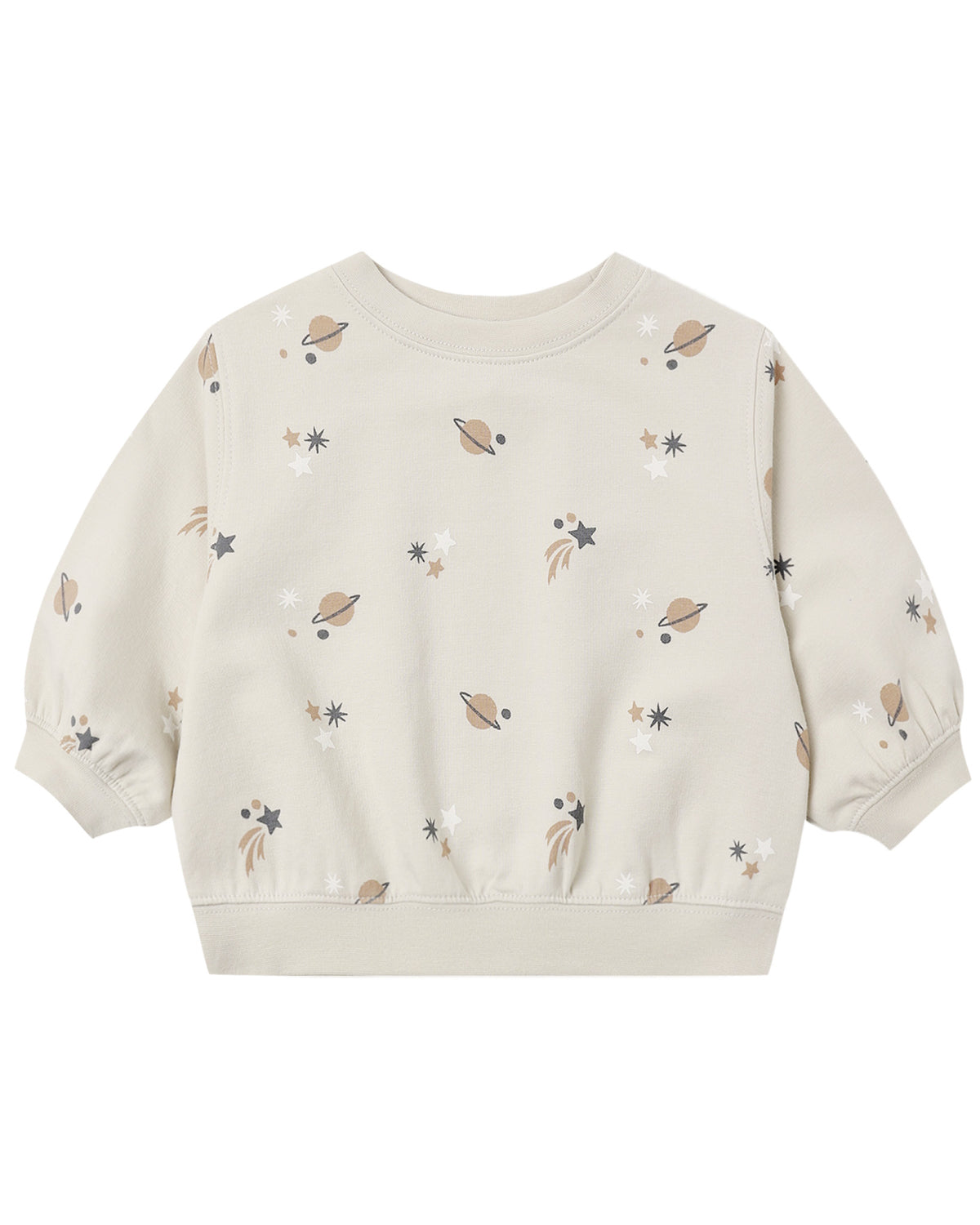 OVERSIZED CREW SWEATSHIRT || SPACE