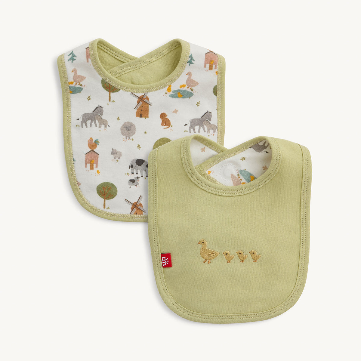 Funny Farm Magnetic Bibs