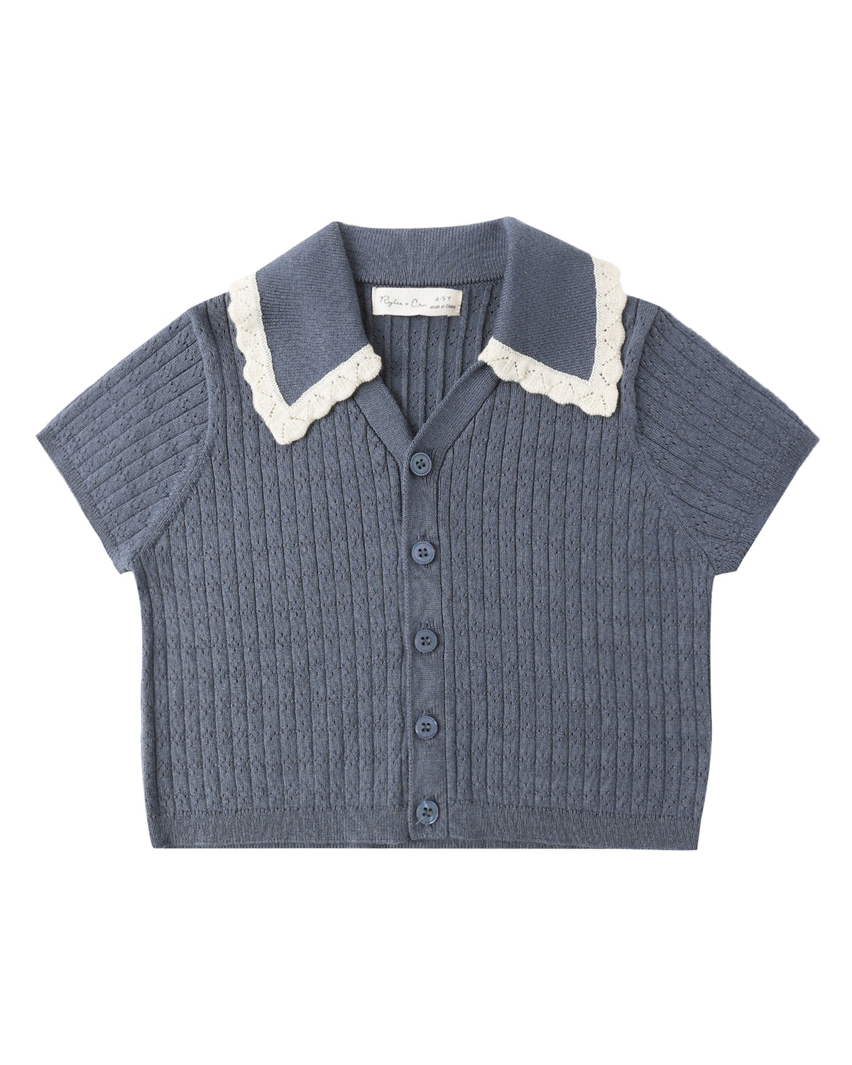 SLOANE KNIT TOP || MARINE