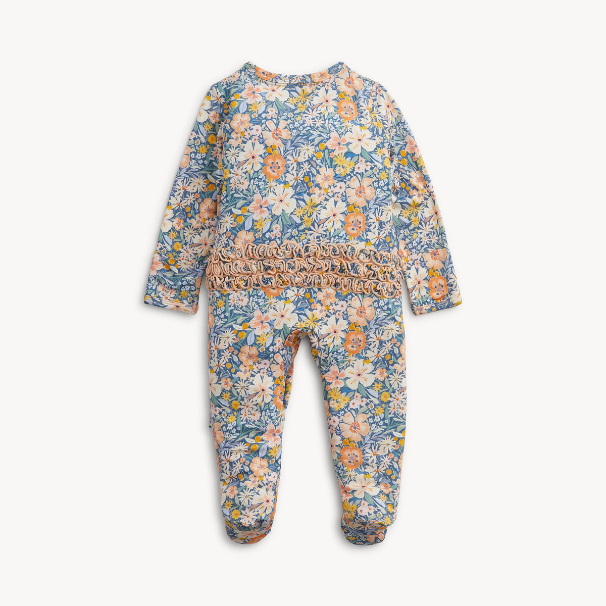 Flora Ruffle Magnetic Footie