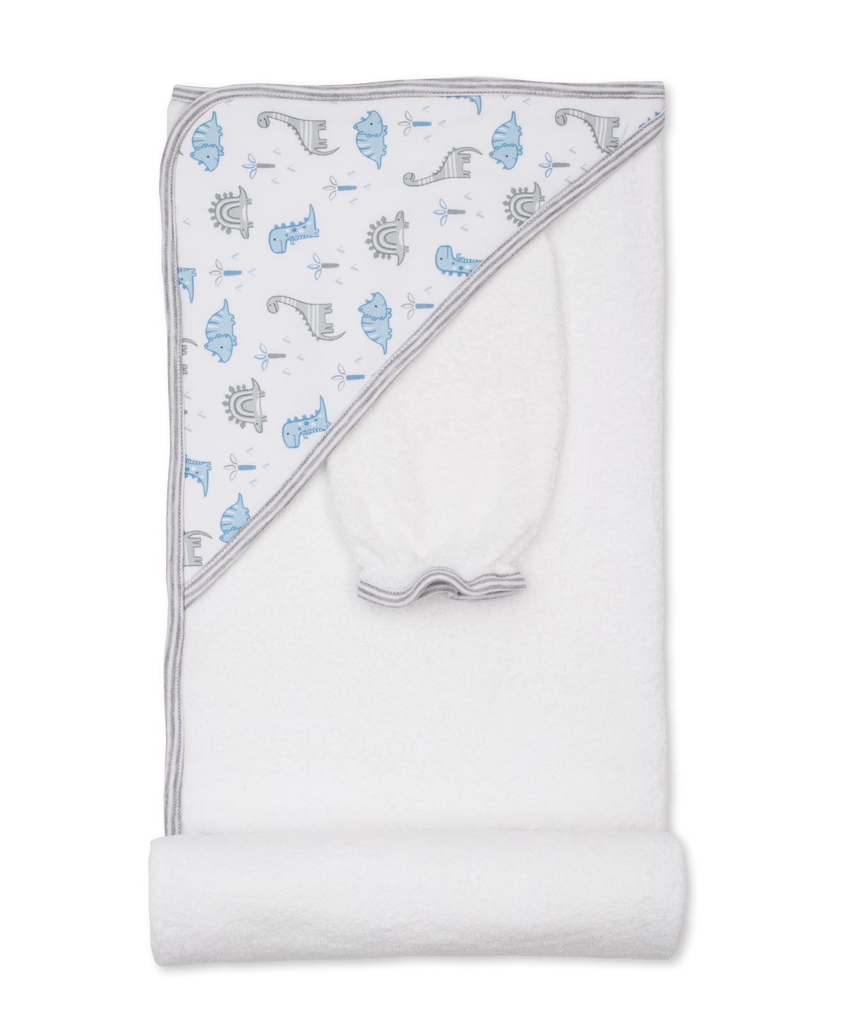 Dinosaur Hooded Towel w/ Mitts