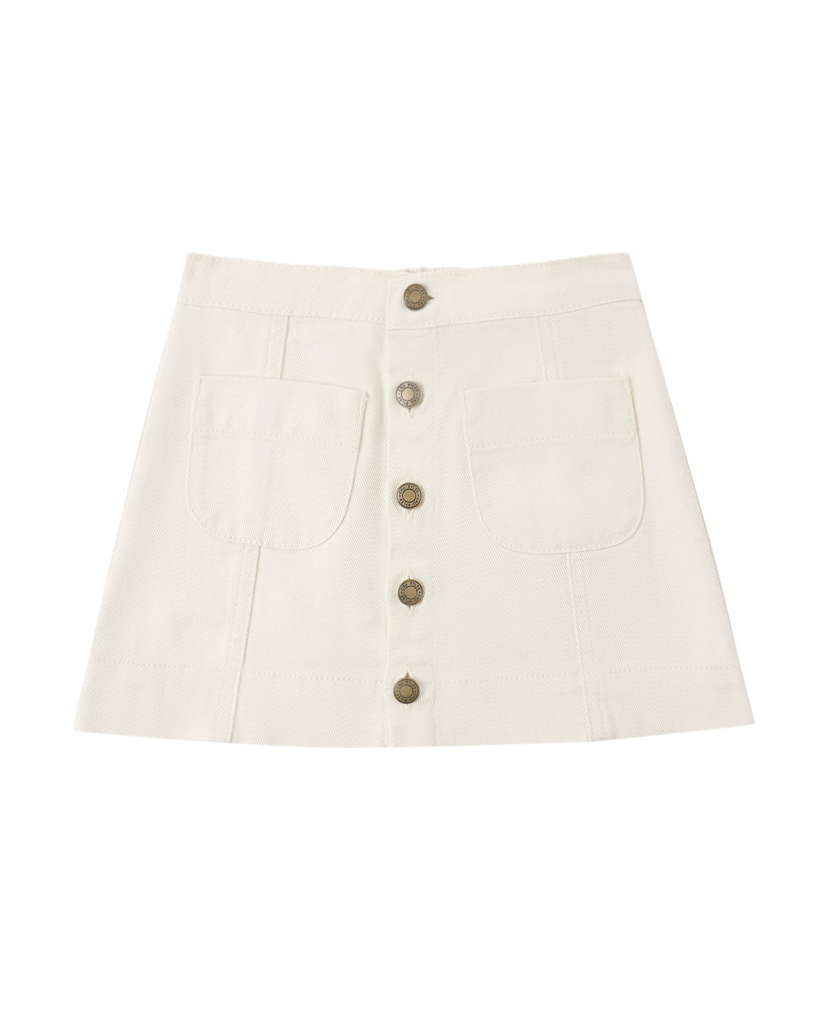 DENVER MINI SKIRT || NATURAL