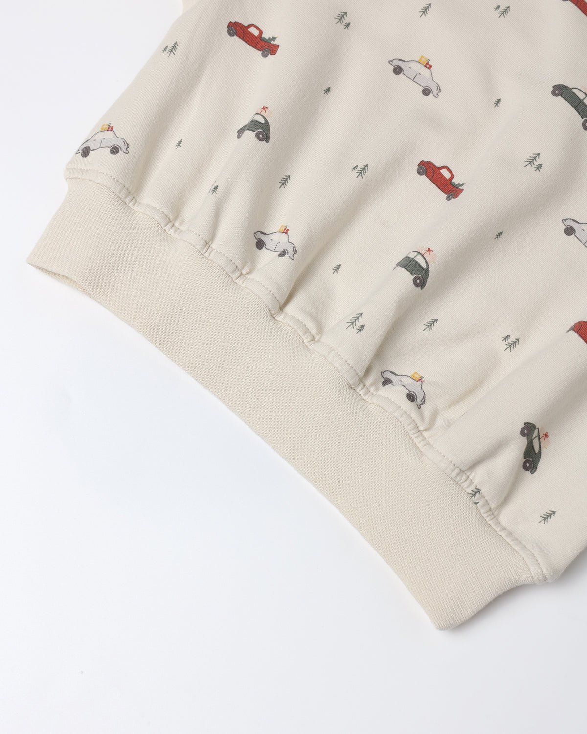 Relaxed Fleece Sweatshirt || Cars