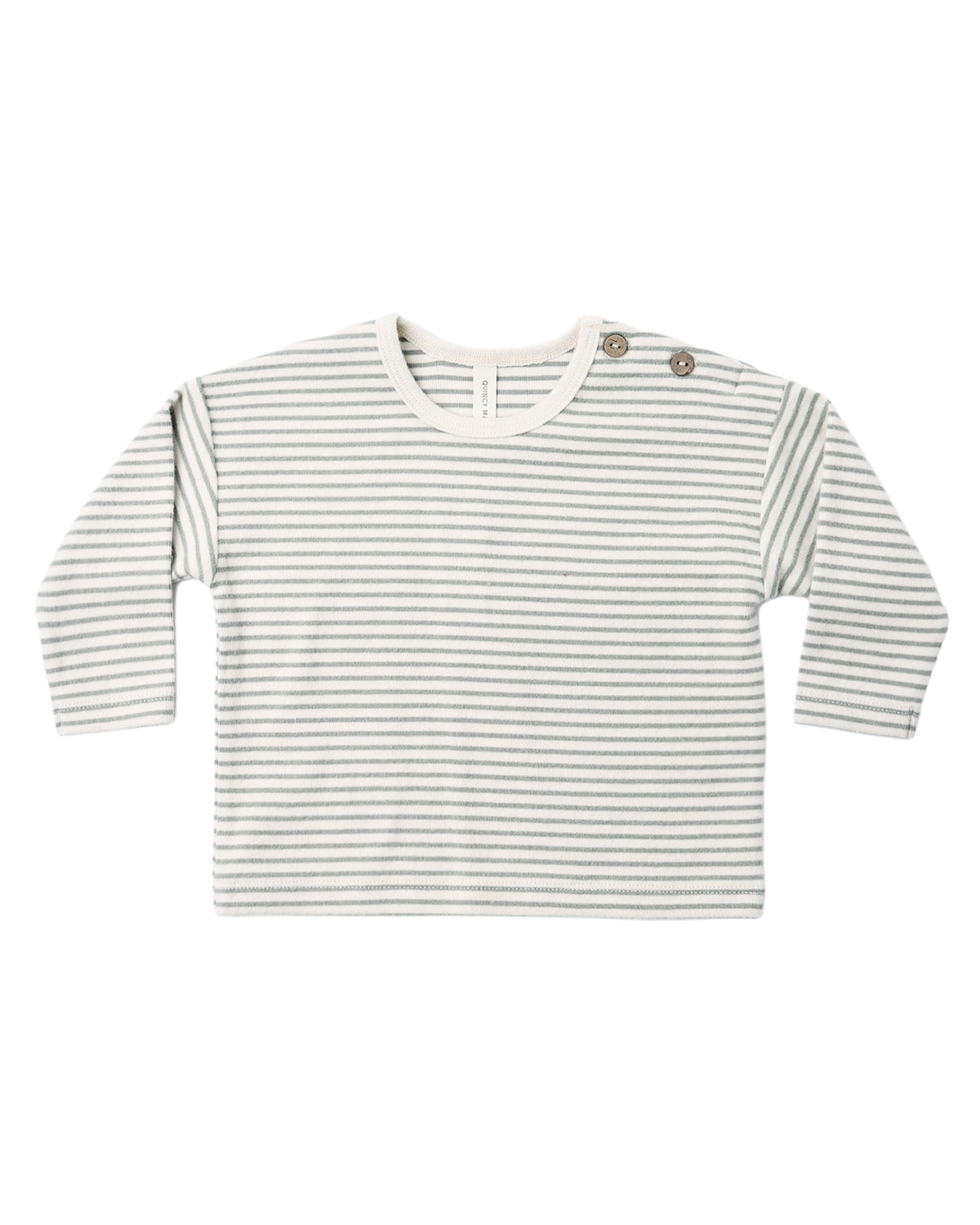 LS TEE LAUREL || MICROSTRIPE