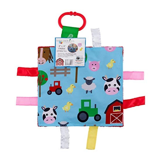 8&quot;x8&quot; Crinkle Tag