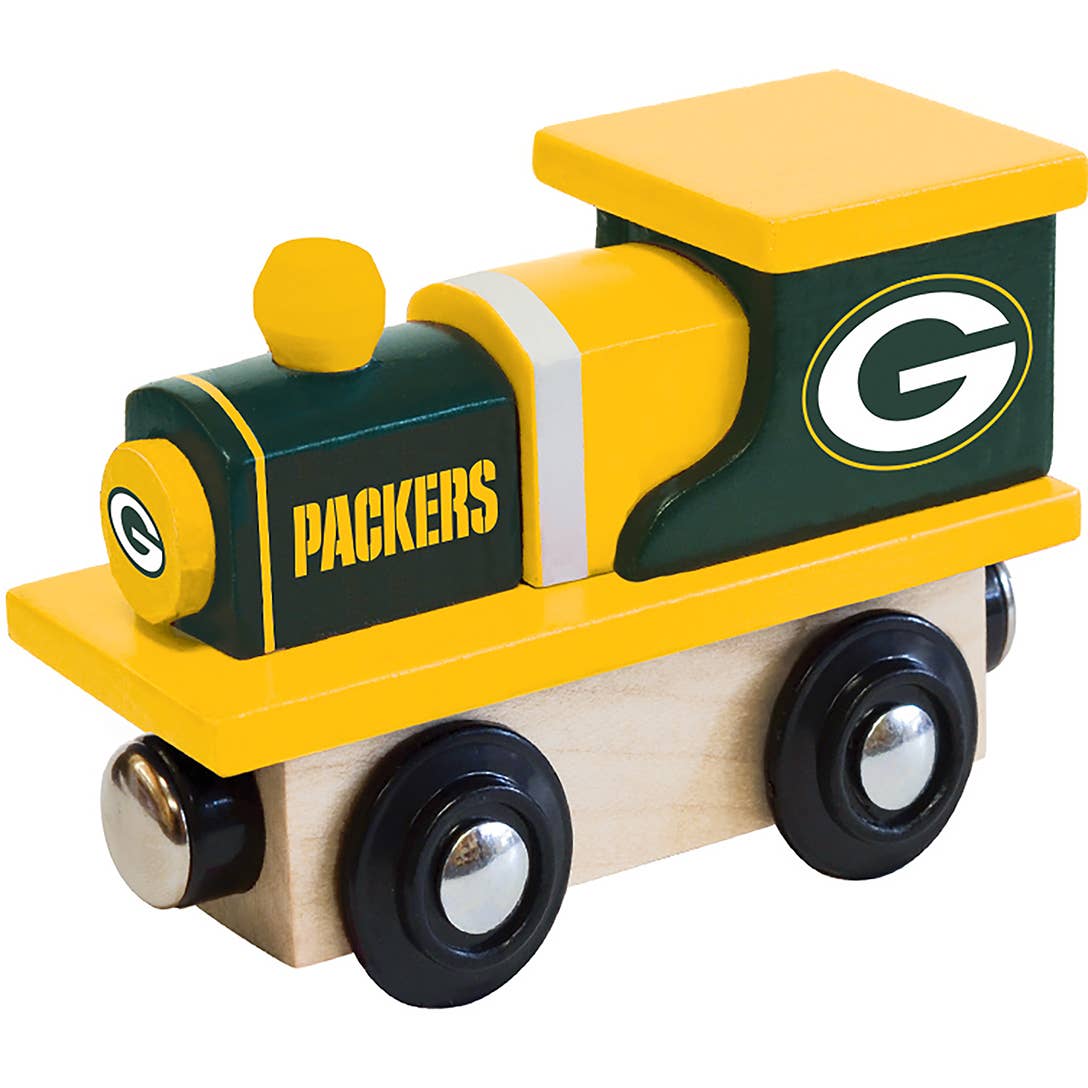 NFL Wood Train Engine