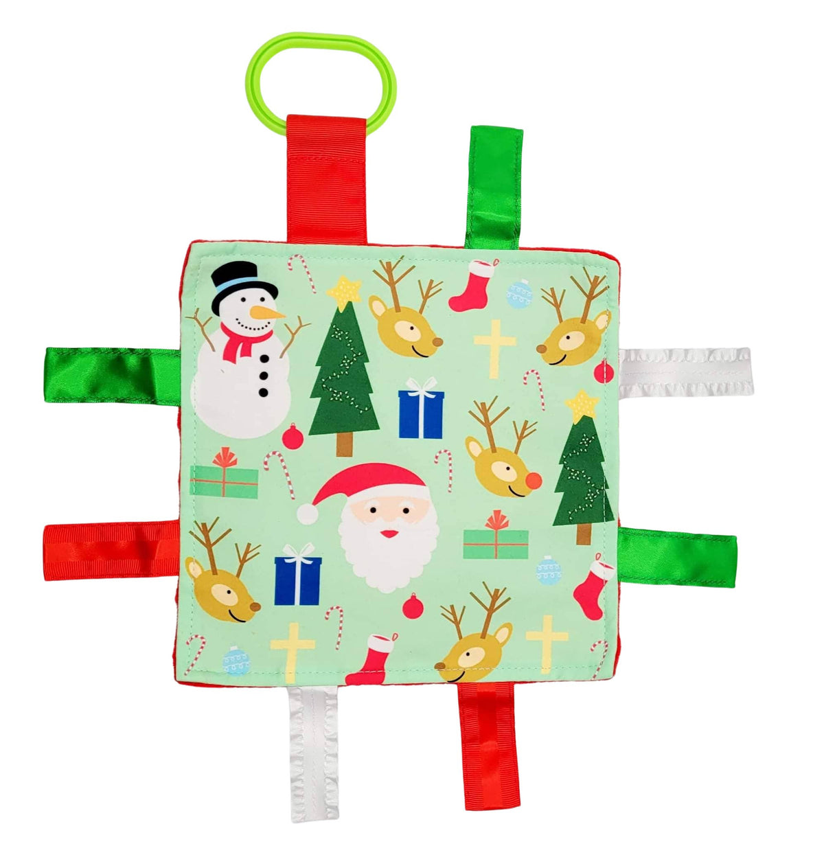 Christmas Crinkle Holiday Kris Kringle Reindeer Sensory Toy