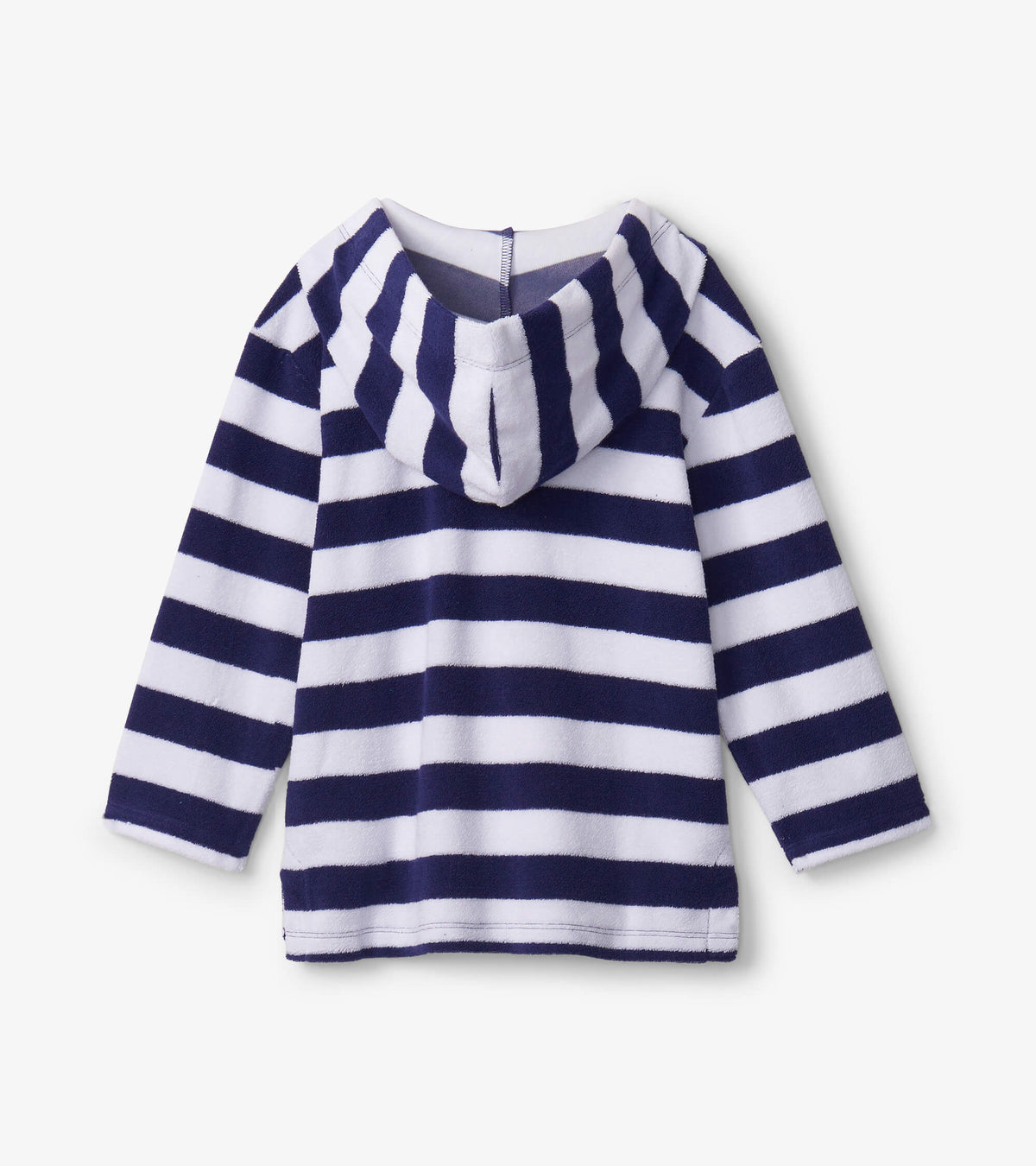 Nautical Stripes Terry Pullover Coverup