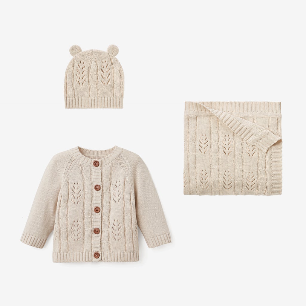 Maple Leaf Sweater Set – Eida Baby